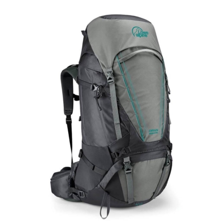 Lowe Alpine Diran ND 60:70l backpack dames Greystone Iron Grey