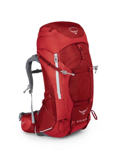 Osprey Ariel AG 65l backpack dames Picante Red