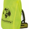 Travelsafe Combi cover L 55-100l backpack flightbag & regenhoes geel