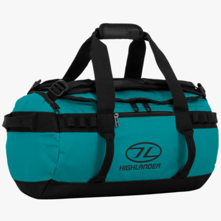 Highlander Storm Kitbag 30l duffle bag aqua green