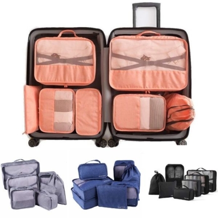 DreamTravel Packing cubes uitgebreide set van 7 stuks