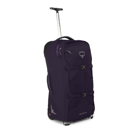 Osprey Fairview Wheels 65l travelpack convertible dames Amulet Purple O/S