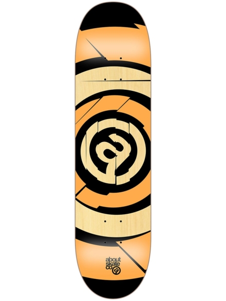 About Target Team 8.25" Skateboard Deck oranje