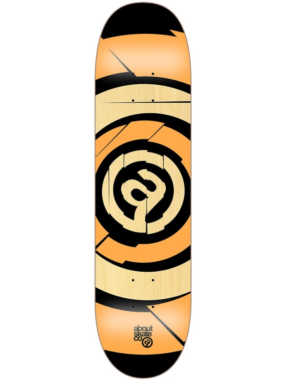 About Target Team 8.25″ Skateboard Deck oranje