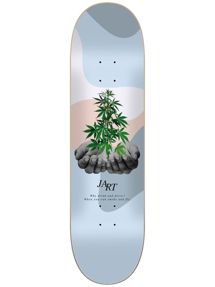 Jart Let it Be 8.125" Skateboard Deck patroon