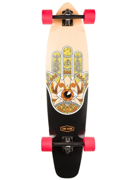 Long Island Longboards Raise 37" Essential Kicktail Complete patroon
