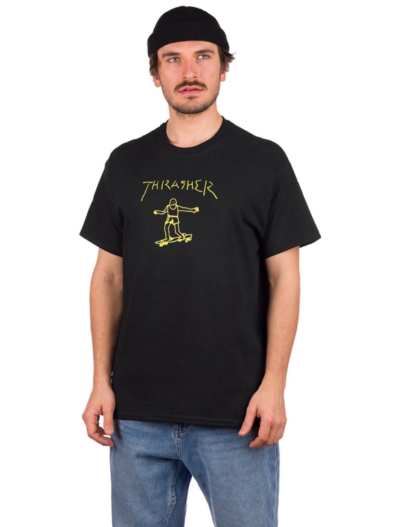 Thrasher Gonz T-Shirt zwart