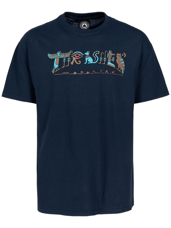 Thrasher Hieroglyphic T-Shirt blauw