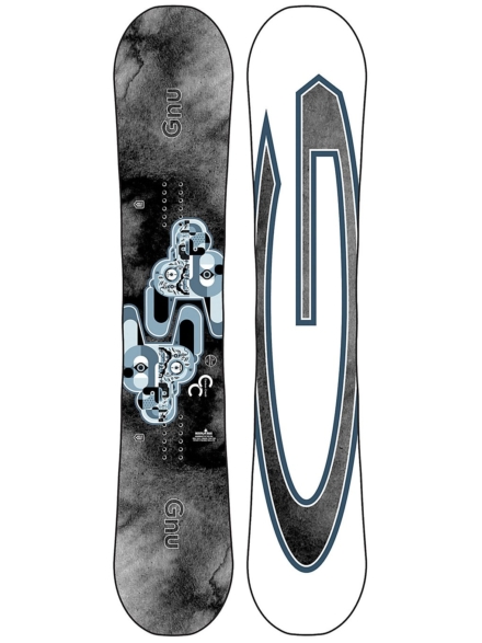 Gnu Carbon Credit 150 2021 Snowboard patroon