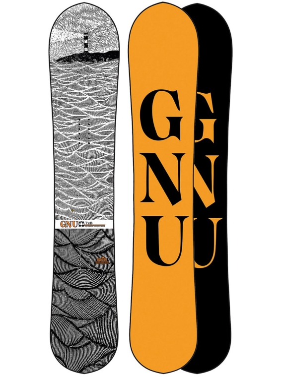 Gnu T2B 155 2021 Snowboard patroon
