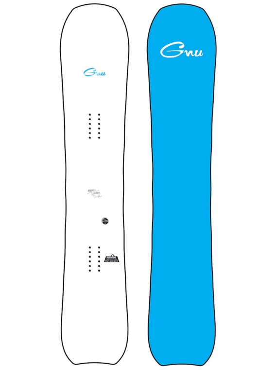 Gnu Hyper Kyarve 157 2021 Snowboard patroon