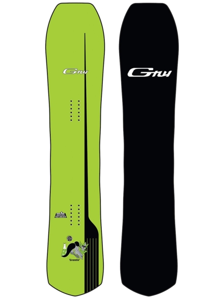 Gnu Gremlin 155 2021 Snowboard patroon