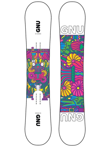 Gnu B Nice 154 2021 Snowboard patroon
