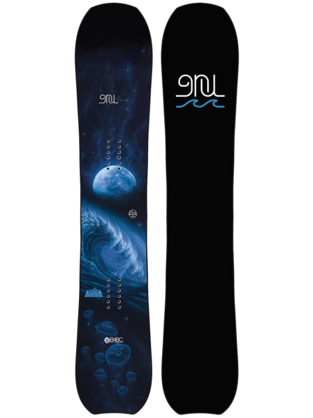 Gnu Barrett 146 2021 Snowboard patroon