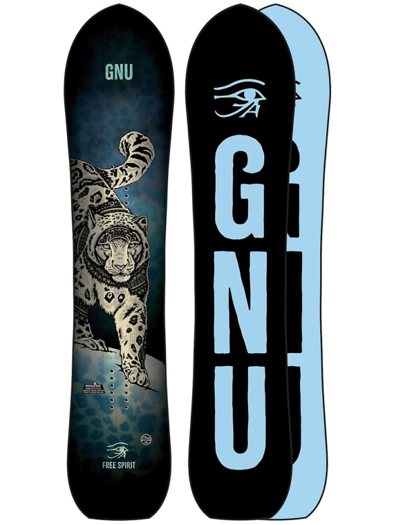 Gnu Spirit 148 2021 Snowboard patroon