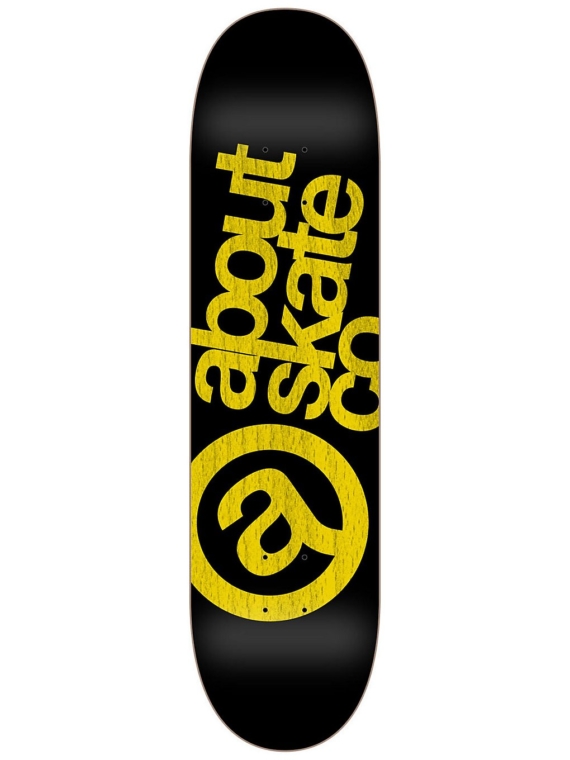 About Monochrome 3Co 7.825″ Skateboard Deck geel