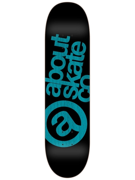 About Monochrome 3Co 8.125" Skateboard Deck blauw
