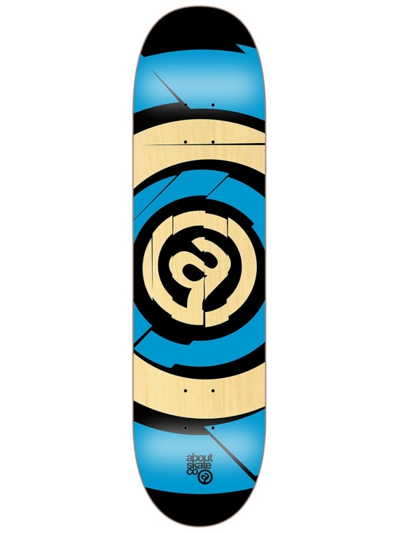 About Target Team 7.875″ Skateboard Deck blauw