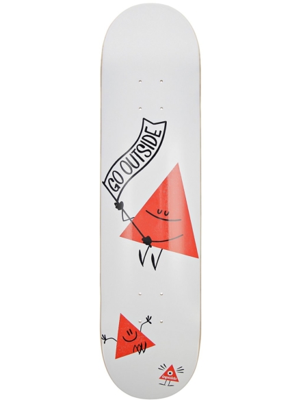Inpeddo Triangle 7.75" Skateboard Deck wit