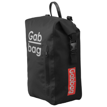 Gabbag Bike 25l waterdichte fietstas zwart