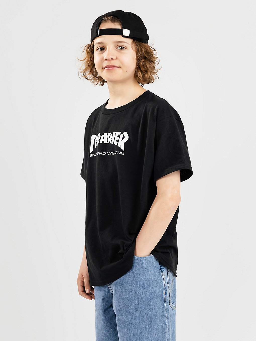 Thrasher Skate Mag Kids T-Shirt zwart
