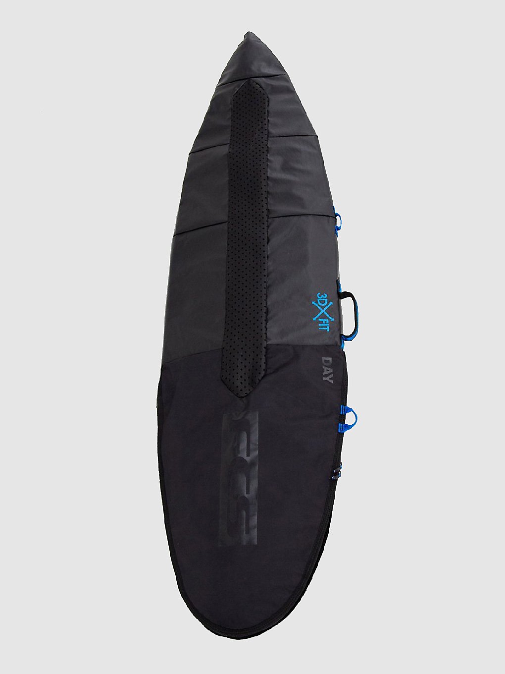 FCS Day All Purpose 5’6 Surfboard tas zwart