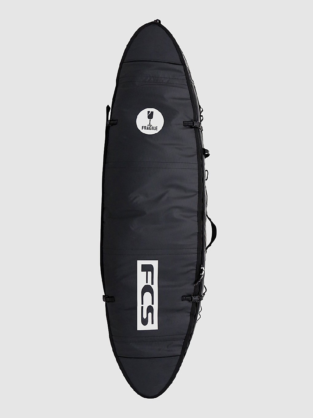 FCS Travel 1 All Purpose 6'3 Surfboard tas zwart