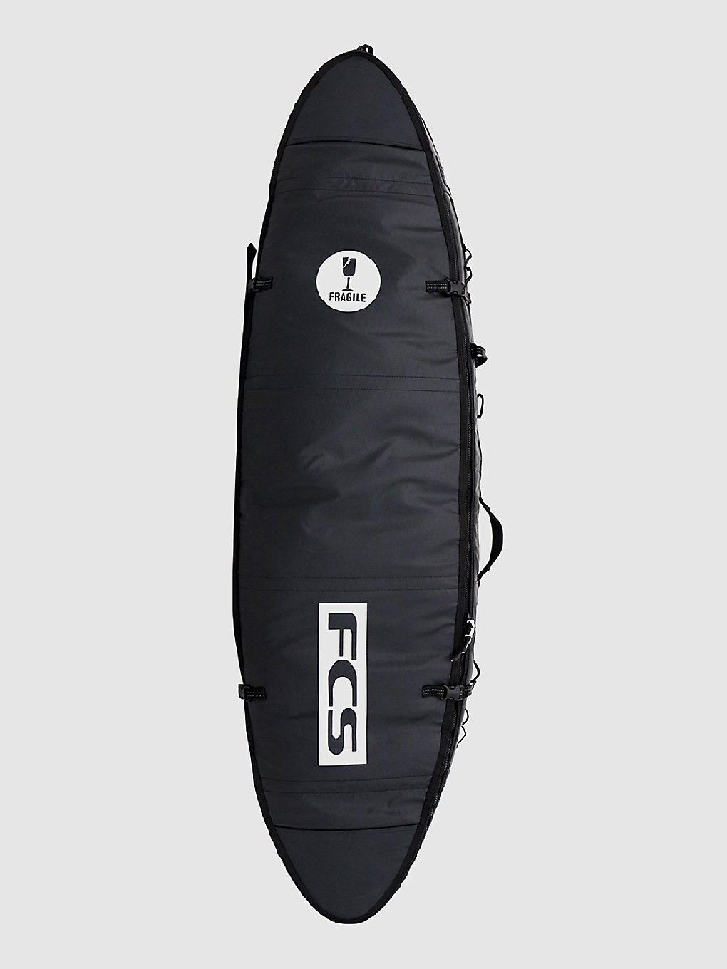 FCS Travel 1 All Purpose 6'3 Surfboard tas zwart