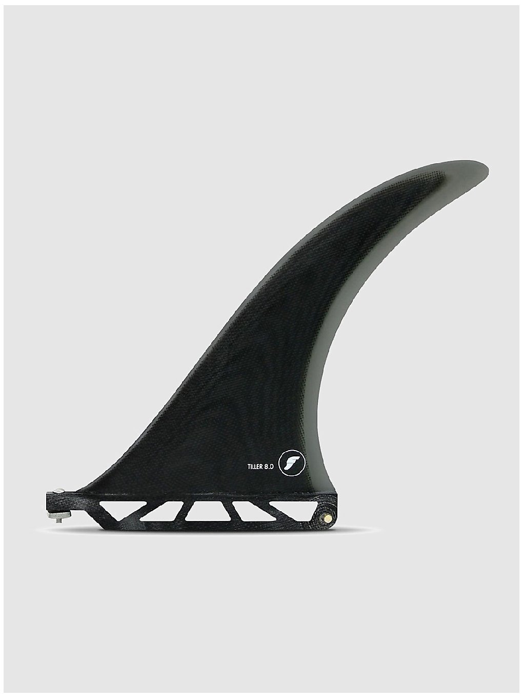 Futures Fins Tiller 8.0 Fiberglass Us Base Vin zwart