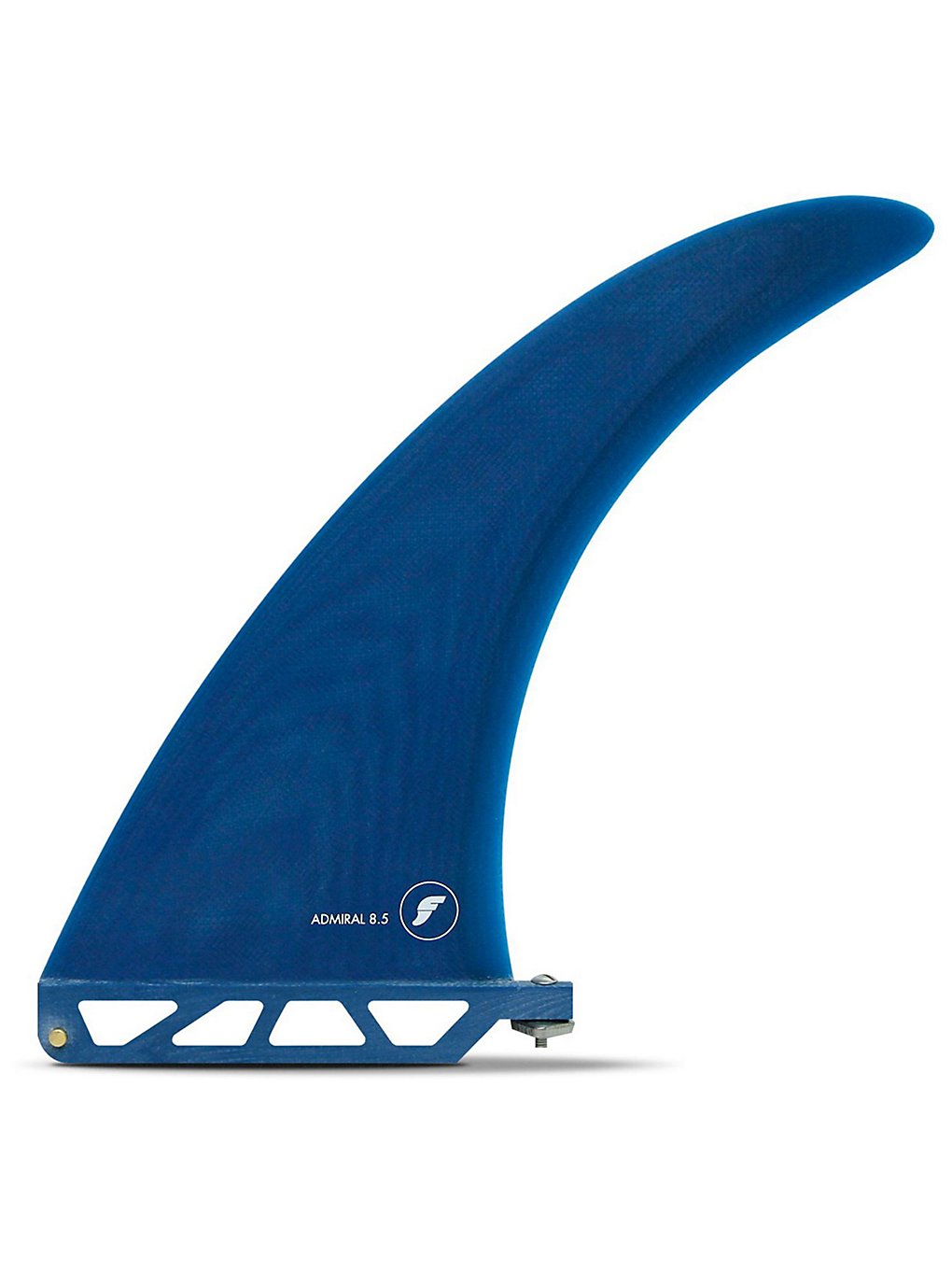 Futures Fins Admiral 8.5 Fiberglass Us Base Vin blauw