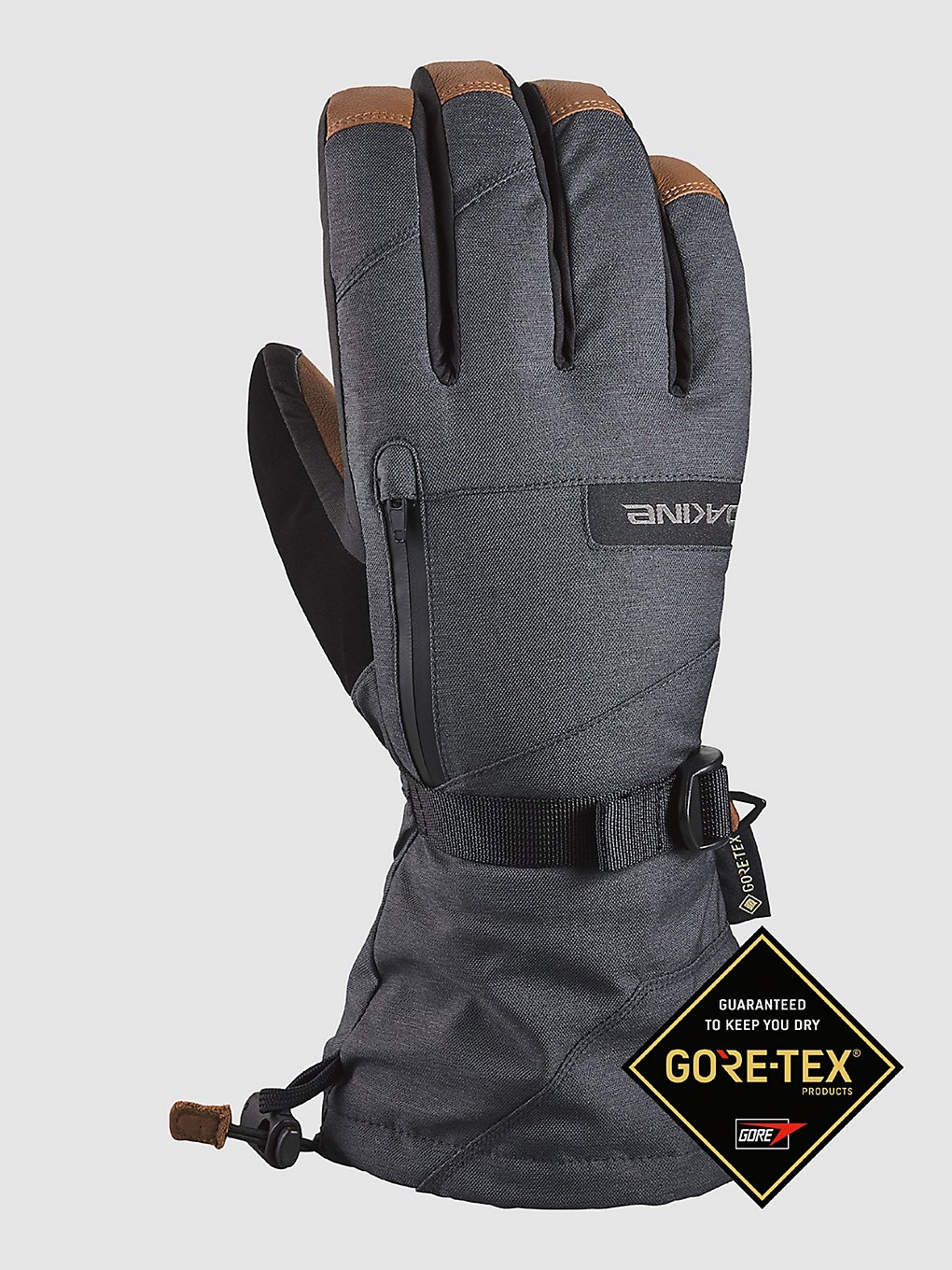 Dakine lederen Titan Gore-Tex Handschoenen grijs