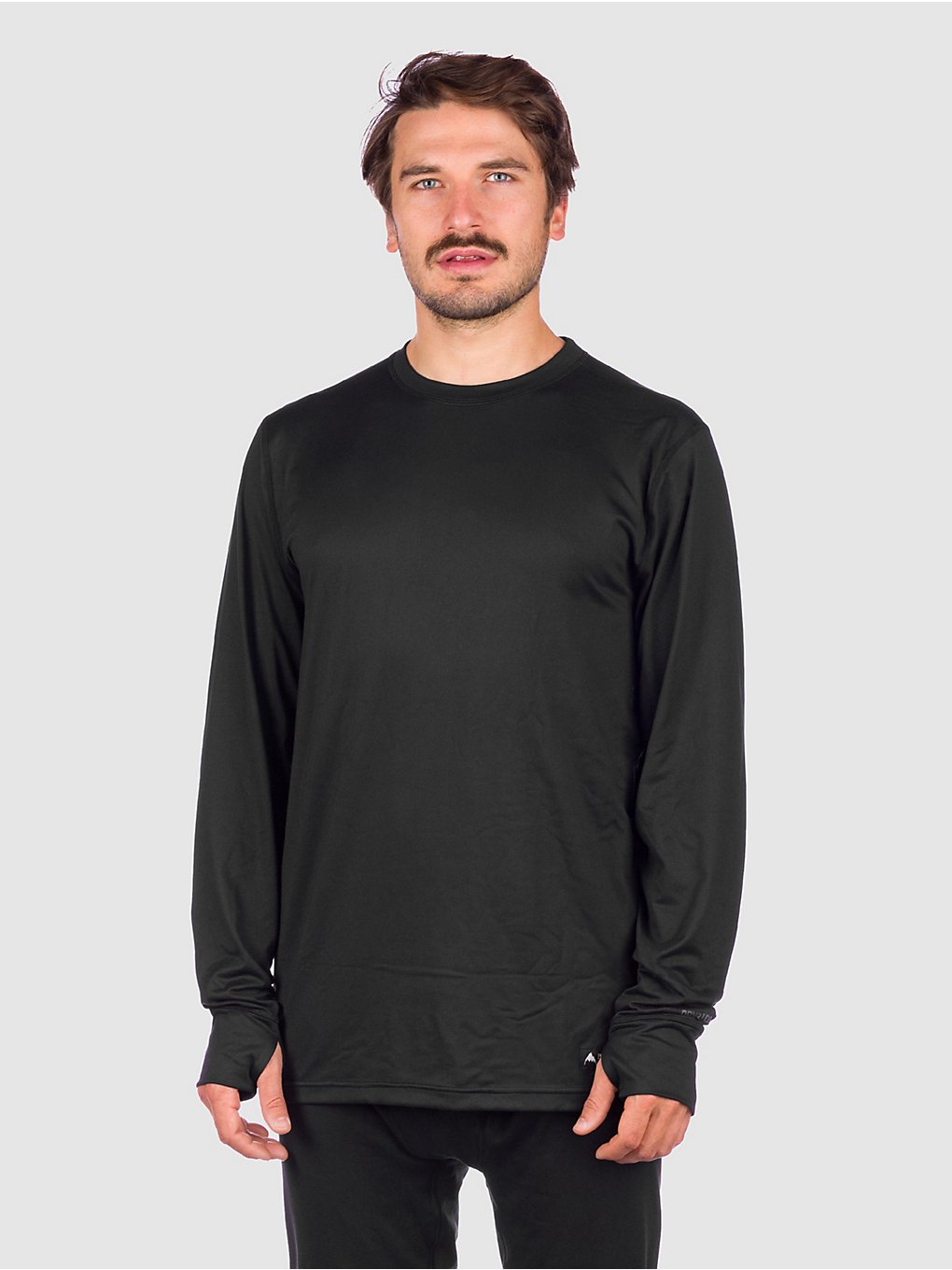 Burton Midweight Crew Thermo shirt zwart