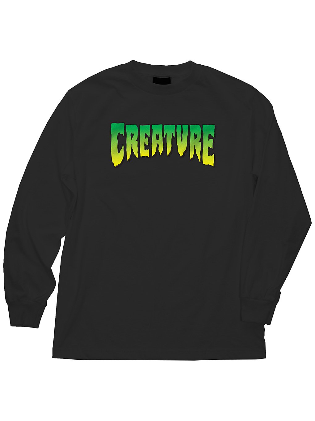 Creature Logo Longsleeve zwart