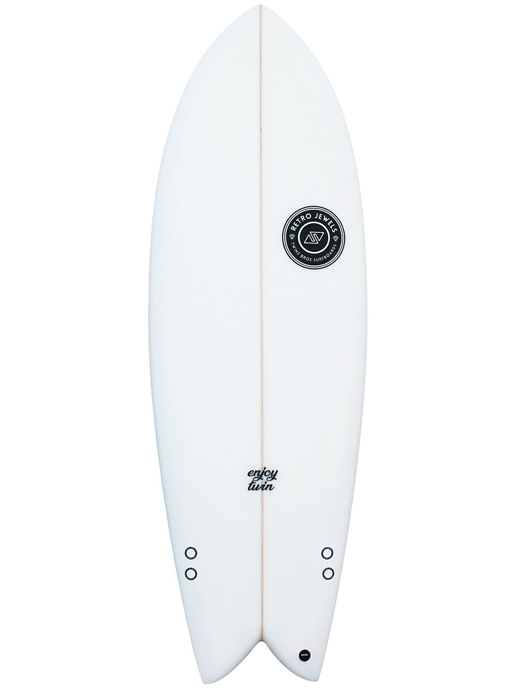 TwinsBros Enjoy Twin FCS 5'6 Surfboard wit