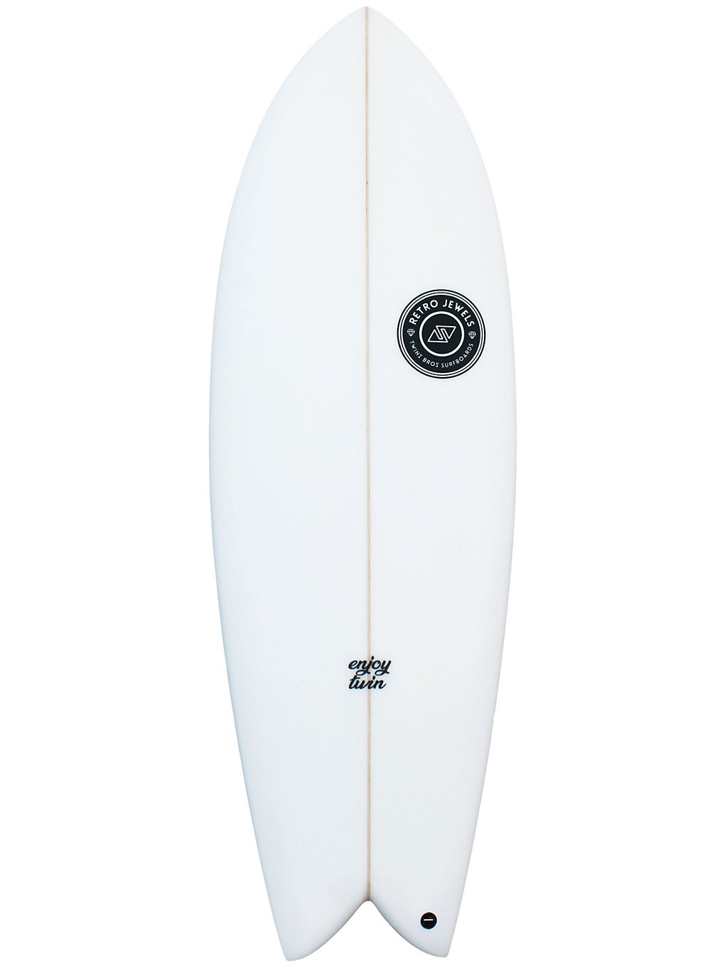TwinsBros Enjoy Twin FCS2 5'4 Surfboard wit
