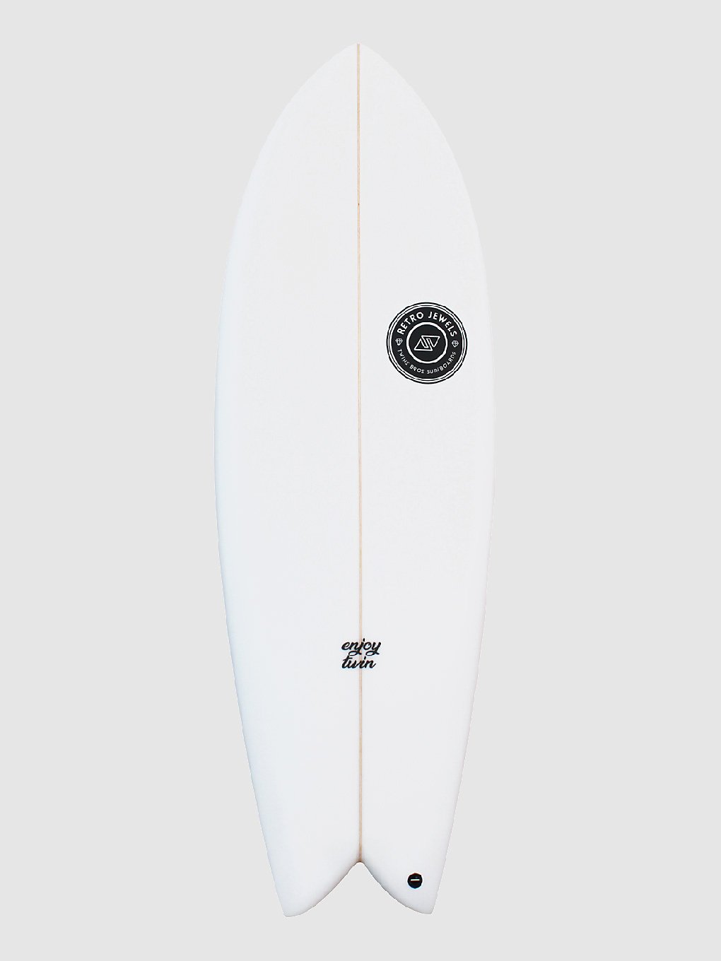 TwinsBros Enjoy Twin Future 5'4 Surfboard wit