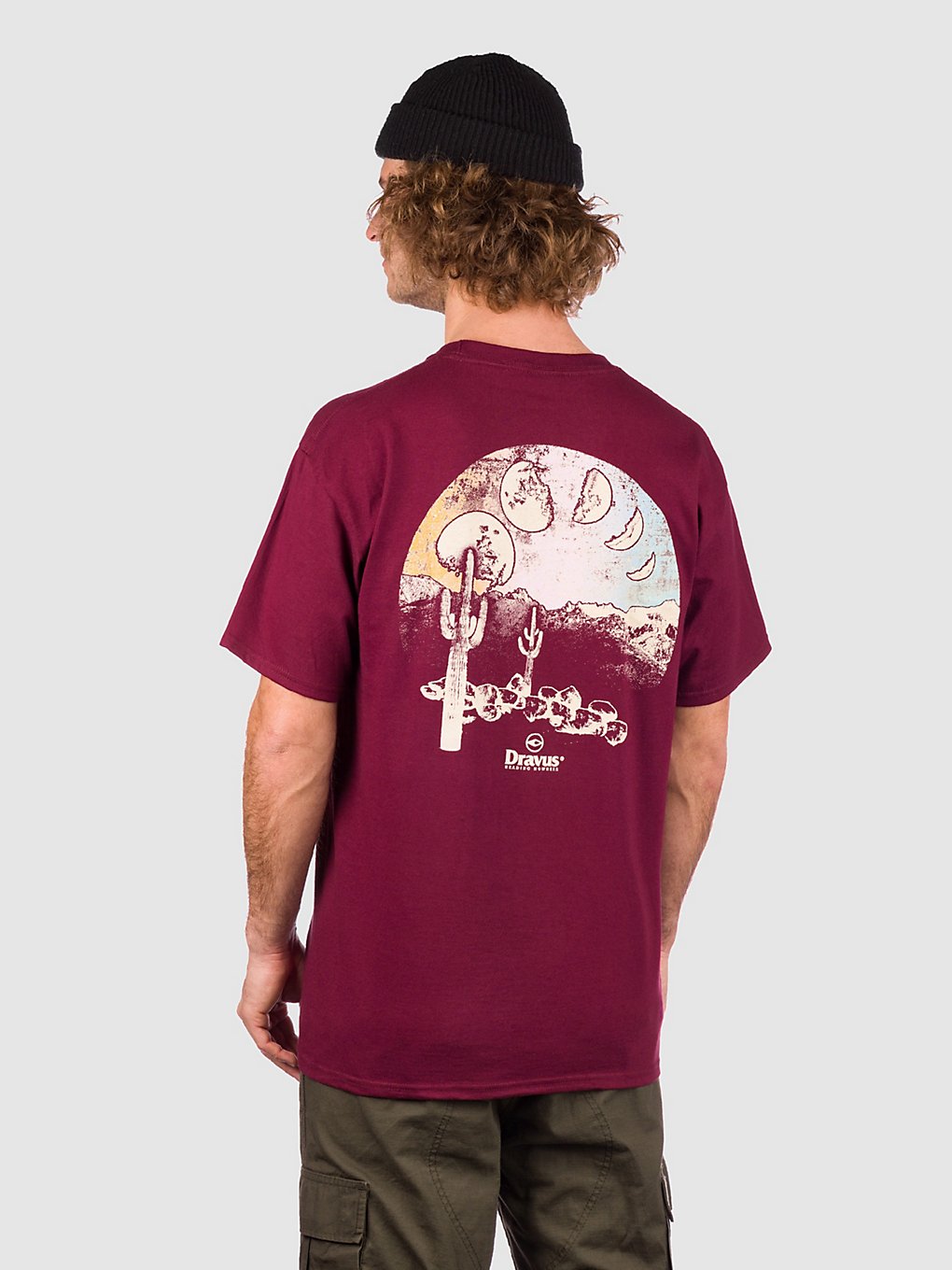 Dravus Many Moons T-Shirt rood