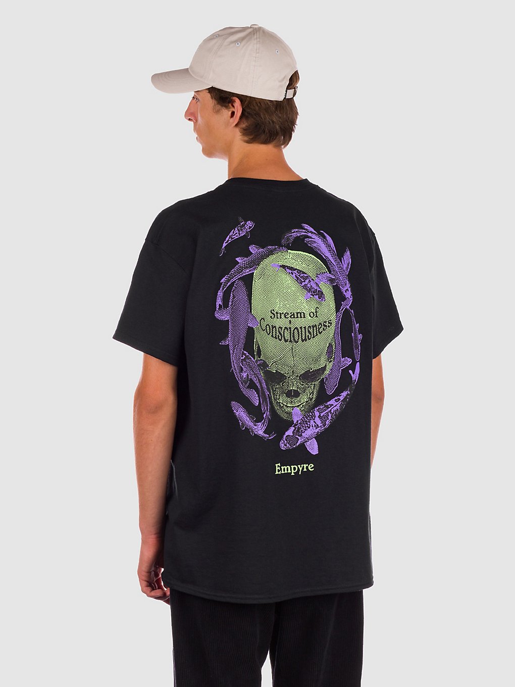 Empyre Stream T-Shirt zwart