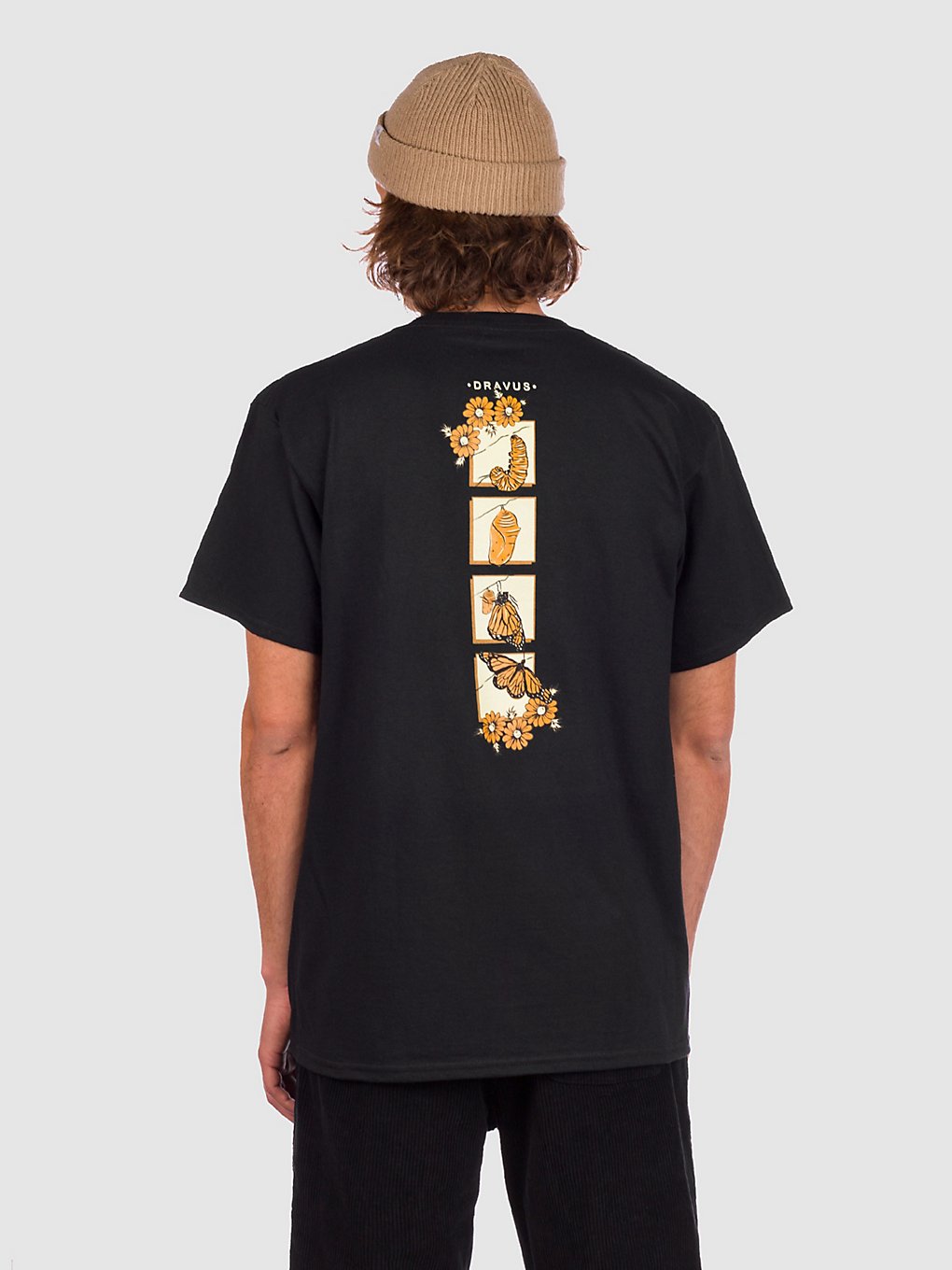 Dravus Monarch T-Shirt zwart