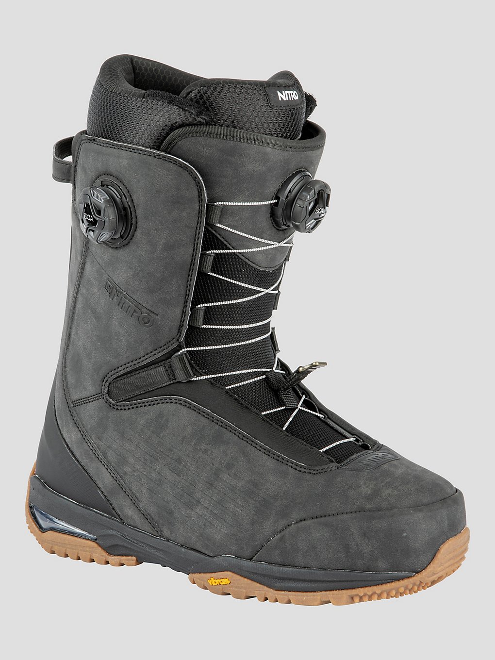 Nitro Chase Dual Boa 2024 Snowboard schoenen zwart
