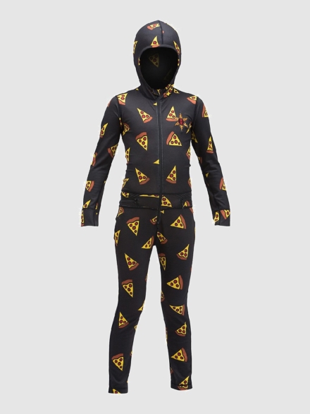 Airblaster kinderen Ninja Thermo overall zwart