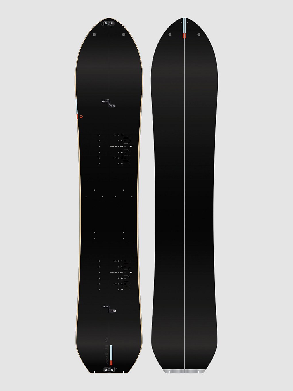 Season Pass 163 2023 Splitboard zwart