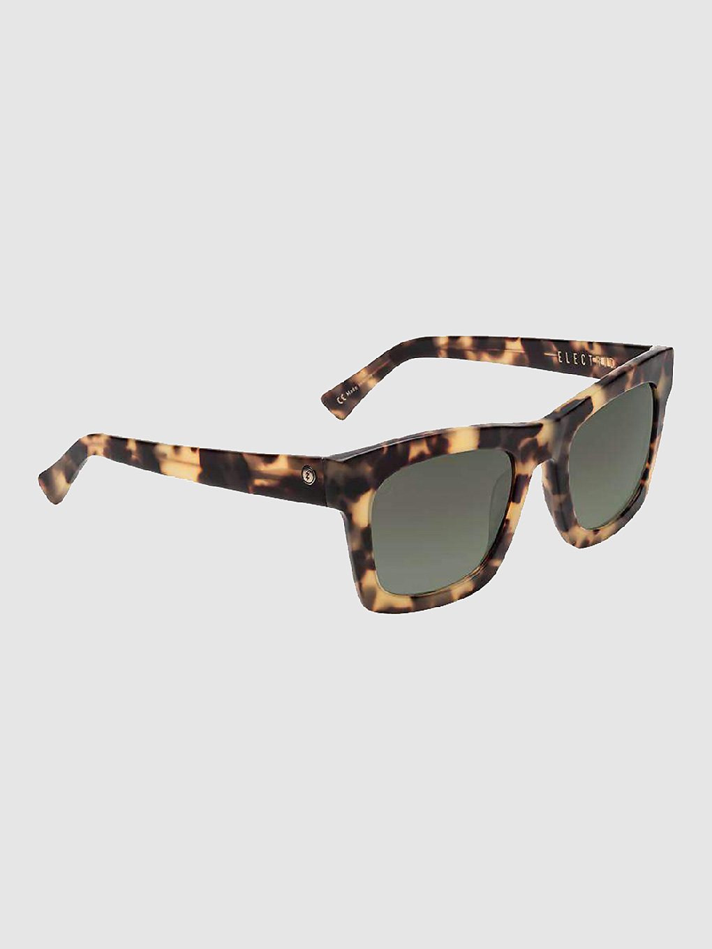 Electric Crasher 53 Matte Tortoise Shell Zonnebril patroon