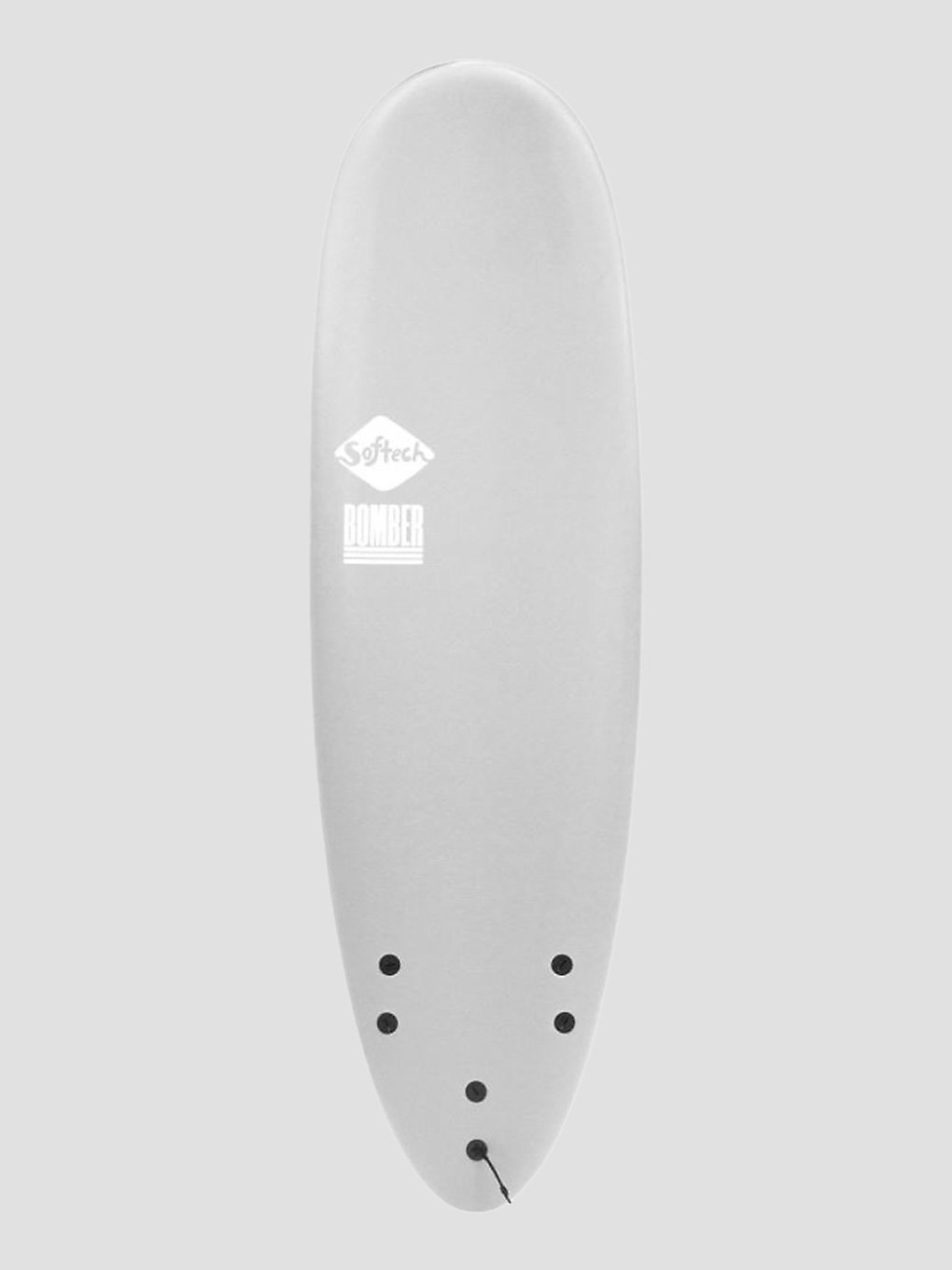 Softech Bomber FCS II 6'10 Softtop Surfboard grijs