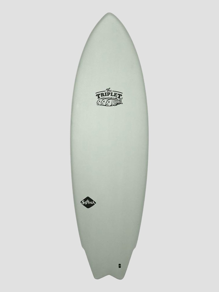 Softech The Triplet 6’0 Softtop Surfboard patroon