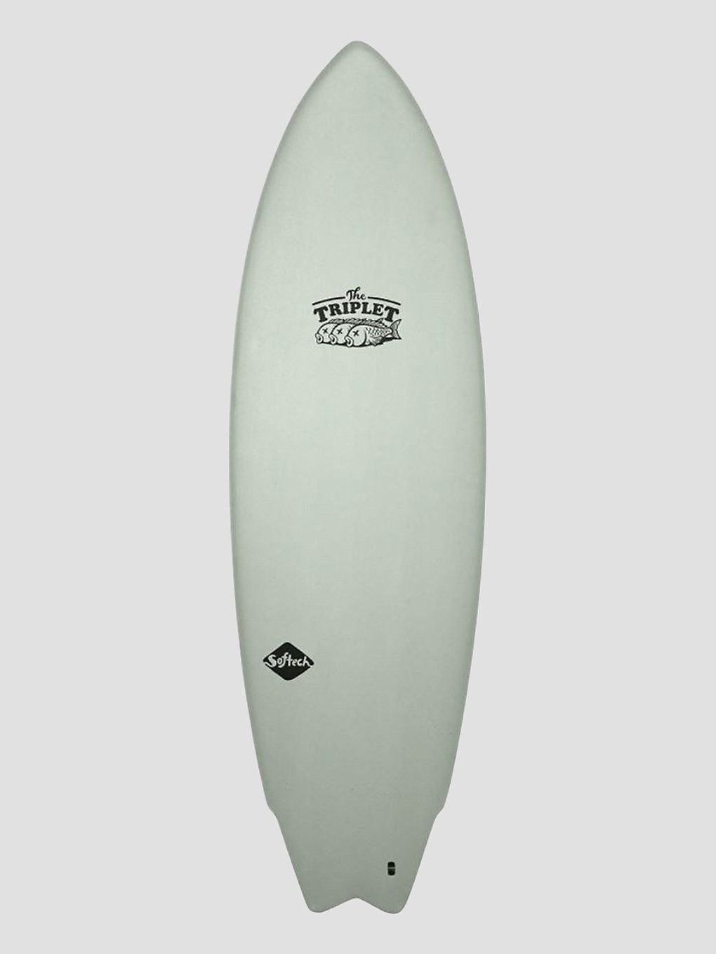 Softech The Triplet 6'0 Softtop Surfboard patroon