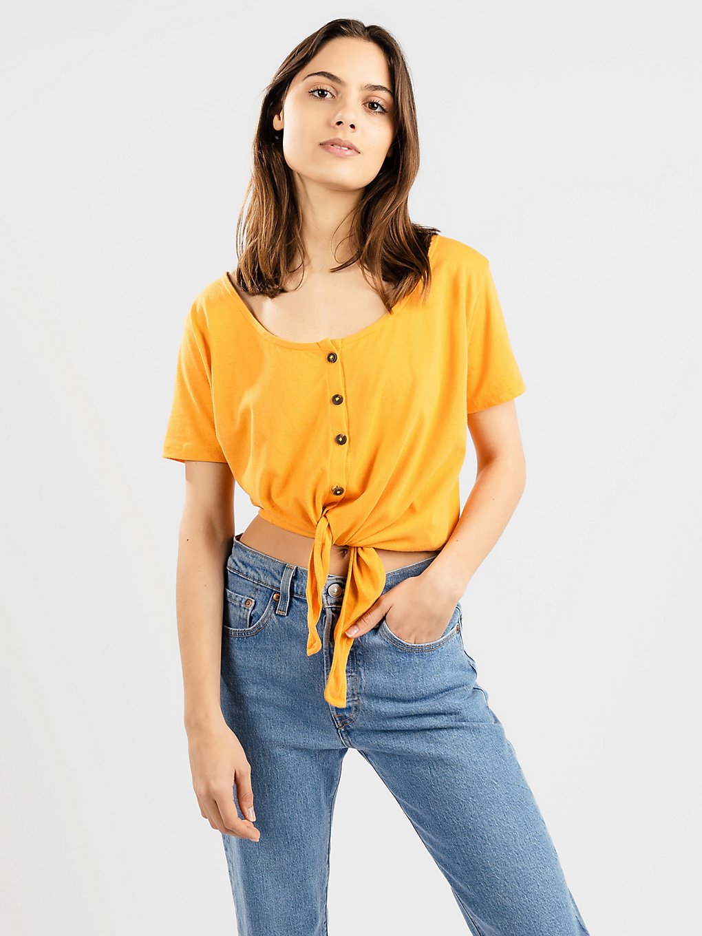 Billabong Girly vest T-Shirt geel