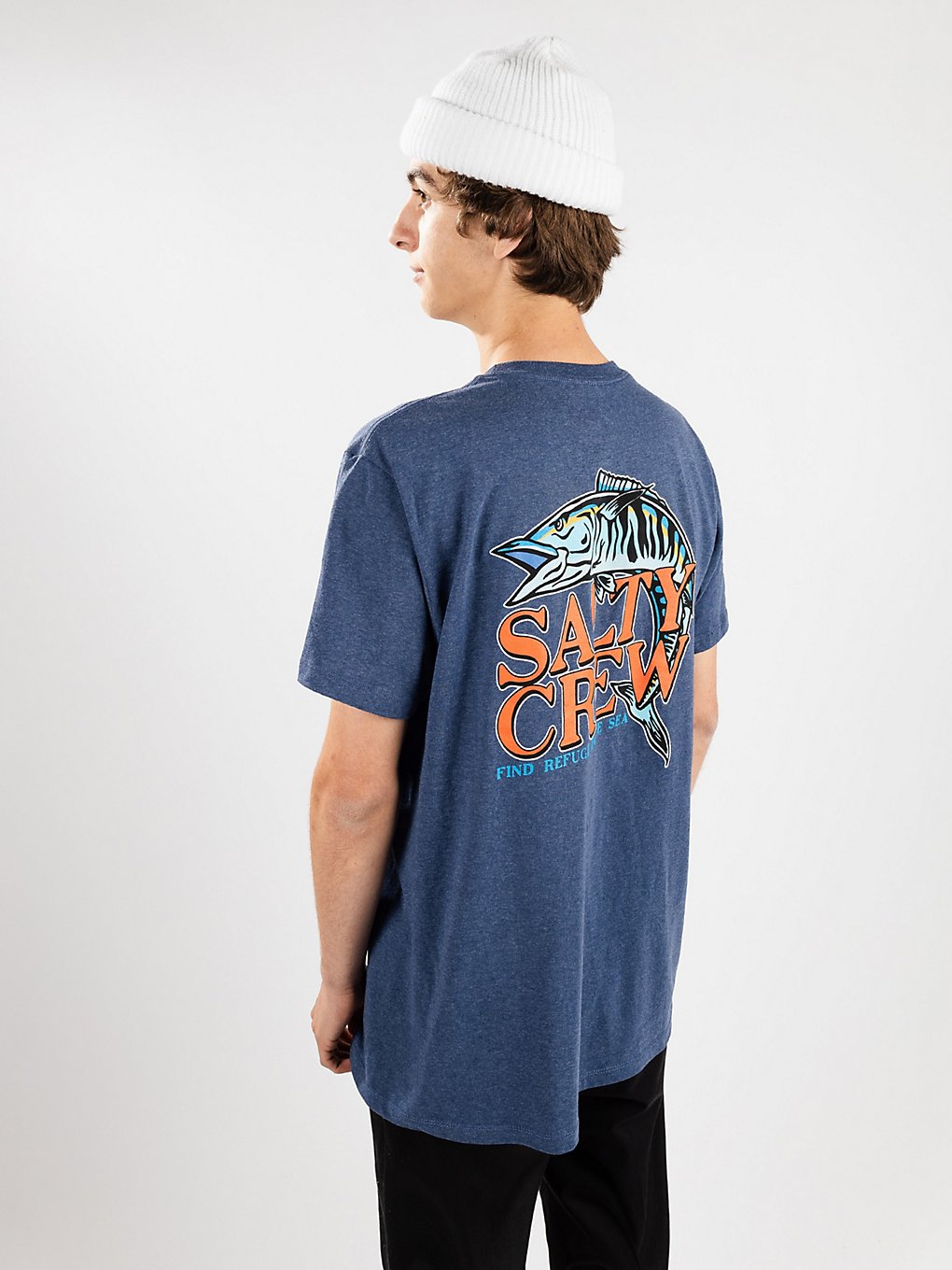 Salty Crew Oh No Standard T-Shirt blauw