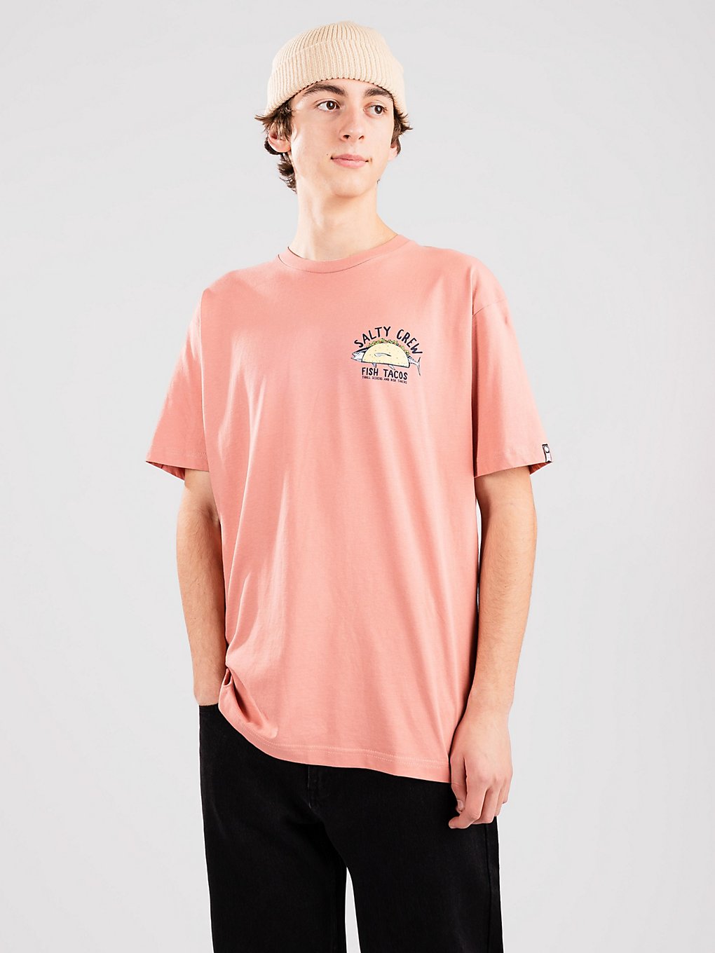 Salty Crew Baja Fresh Premium T-Shirt rood