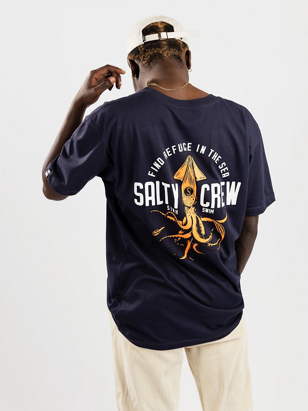Salty Crew Colossal Premium T-Shirt blauw